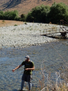 Fly Fishing south of Queenstown